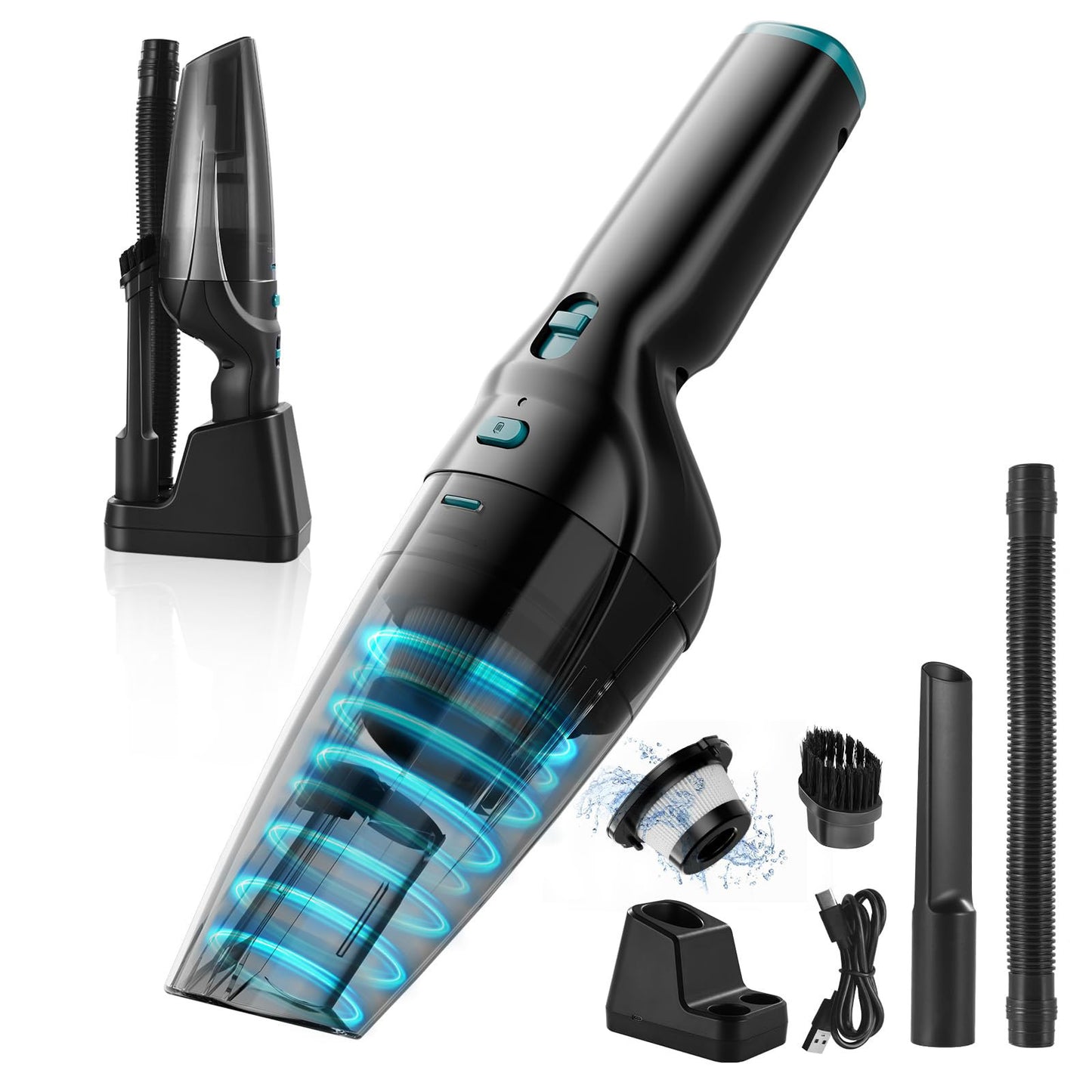 New Car Vacuum Cleaner Super Handheld Wireless High-power Small Portable Car Vacuum Cleaner