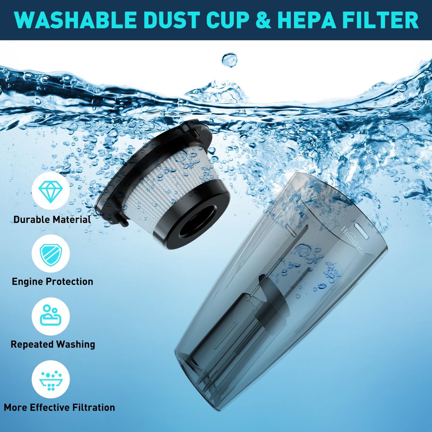 New Car Vacuum Cleaner Super Handheld Wireless High-power Small Portable Car Vacuum Cleaner