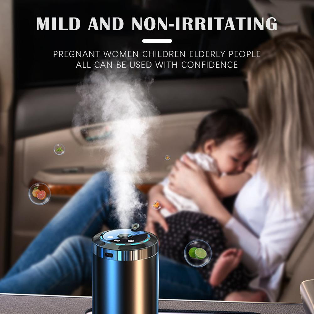 Smart Car Aromatherapy Humidifier High-End Ornaments Romantic Starry Sky Ceiling Car Perfume Atmosphere Light Aromatherapy Ready Stock
